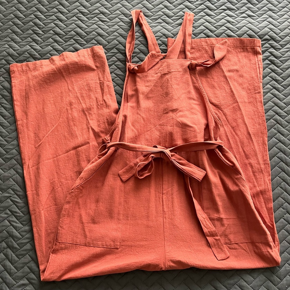 Women's Terracotta Jumpsuit